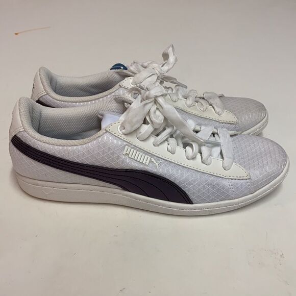 PUMA Women's Vikky Swan Fashion Sneaker Size 9 A20 - Picture 6 of 10